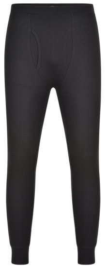 Kam Jeans 833 Thermal Long Johns Black - Herrenunterwäsche & bademode - Herrenunterwäsche & Bademode in großen Größen