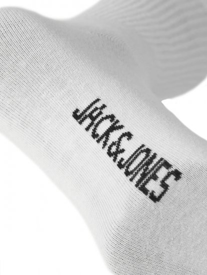 Jack & Jones Basic Tennissocken Weiß 5er-Pack - Herrenunterwäsche & bademode - Herrenunterwäsche & Bademode in großen Größen