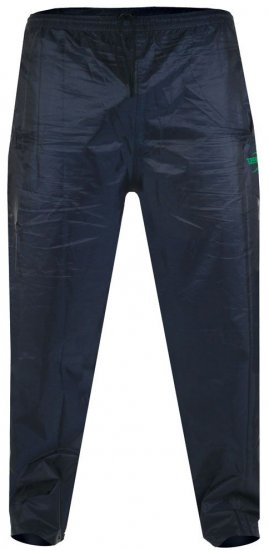 D555 Elba "Packaway" Regenhosen Dunkelblau - Sportbekleidung & outdoor - Sportbekleidung in große größen für herren