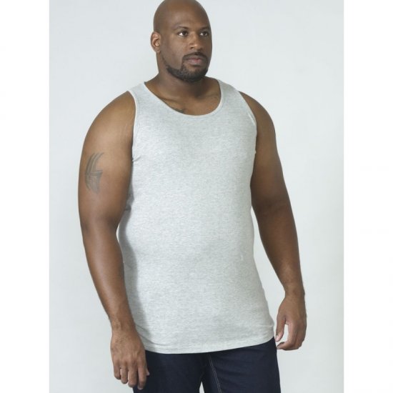 D555 Fabio Tanktop Grau - Herren-T-Shirts - Herren-T-Shirts in großen Größen