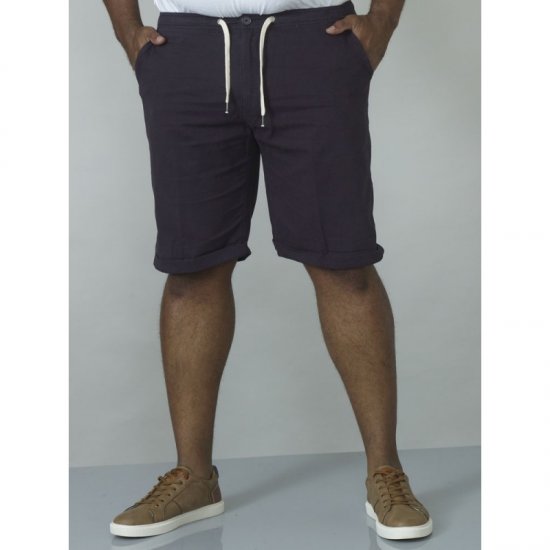D555 Gareth Drawcord Shorts Navy - Jogginghosen für herren - Jogginghosen für Herren in großen Größen