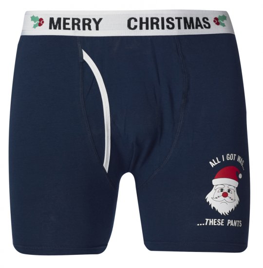 D555 Claus Christmas Boxers 2-pack - Herrenunterwäsche & bademode - Herrenunterwäsche & Bademode in großen Größen