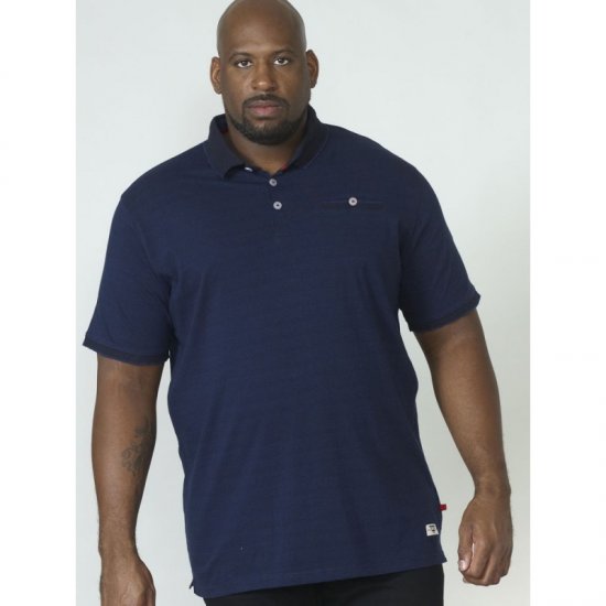 D555 Jerell Polo Navy - Polo-shirts für herren - Polo-Shirts für Herren in großen Größen