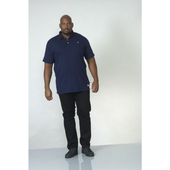 D555 Jerell Polo Navy - Polo-shirts für herren - Polo-Shirts für Herren in großen Größen