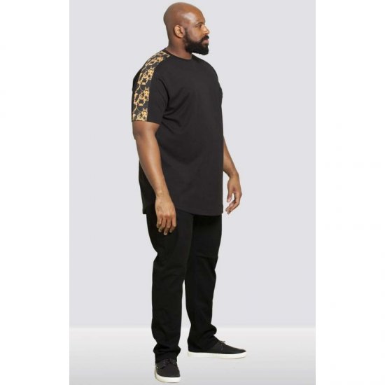 D555 Damien Couture T-shirt Black - Herren-T-Shirts - Herren-T-Shirts in großen Größen