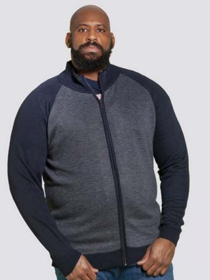 D555 Tanner Sweater Navy - Herren-sweater und -hoodies - Herren-Sweater und -Hoodies in großen Größen