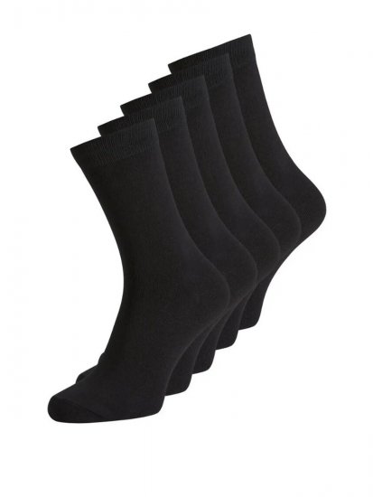 Jack & Jones Jens Socken Schwarz 5er-Pack - Herrenunterwäsche & bademode - Herrenunterwäsche & Bademode in großen Größen