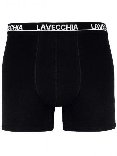 Lavecchia 1020 Boxershorts 3-pack Black - Herrenunterwäsche & bademode - Herrenunterwäsche & Bademode in großen Größen