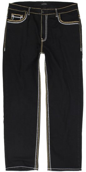 Lavecchia 503 Comfort Fit Stretch Jeans Deep Black - Herren-jeans & -hosen - Herren-Jeans & -Hosen in großen Größen