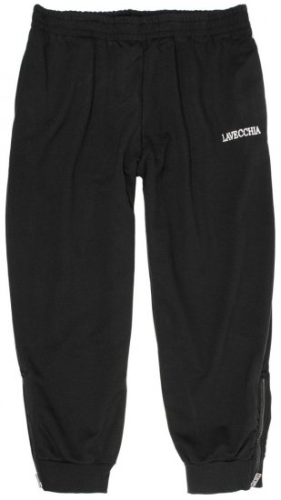 Lavecchia 2018 Sweatpants with Zippered Cuff Black - Jogginghosen für herren - Jogginghosen für Herren in großen Größen