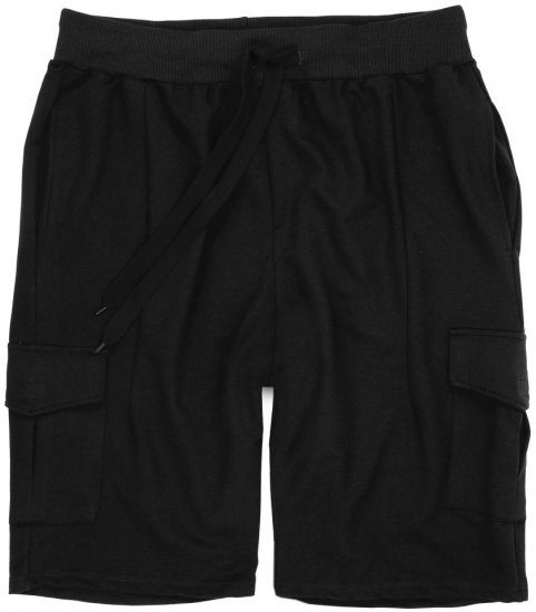 Lavecchia 2011 Cargo-pocket Sweatshorts Black - Jogginghosen für herren - Jogginghosen für Herren in großen Größen