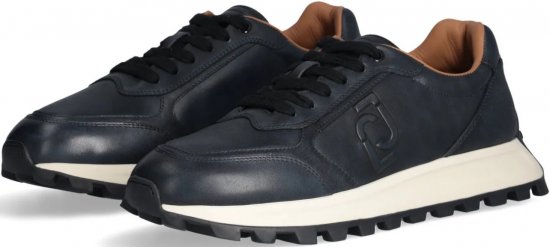 Liu Jo Running 01 Leather Sneakers Blue - Herrenschuhe 40-52 - 