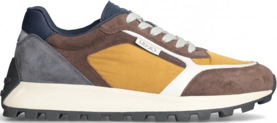 Liu Jo Running 02 Sneakers Brown/Blue/Tan - Herrenschuhe 40-52 - 