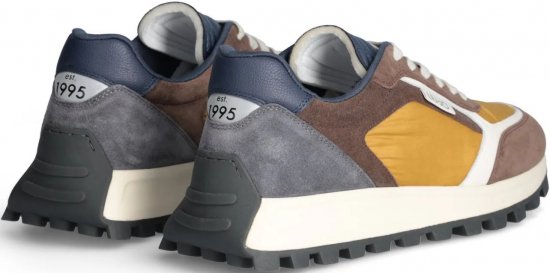 Liu Jo Running 02 Sneakers Brown/Blue/Tan - Herrenschuhe 40-52 - 