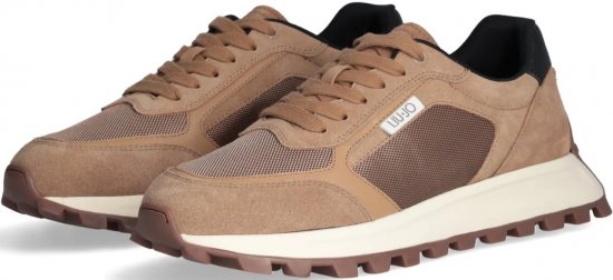 Liu Jo Running 02 Sneakers Sigaro/Black - Herrenschuhe 40-52 - 