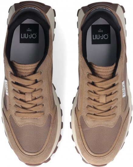 Liu Jo Running 02 Sneakers Sigaro/Black - Herrenschuhe 40-52 - 