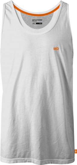 Motley Denim Madrid Tank top White - Herren-T-Shirts - Herren-T-Shirts in großen Größen