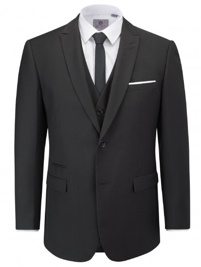 Skopes Madrid Suit jacket Black - Herrenanzüge und -blazer - Herrenanzüge und -blazer in großen Größen