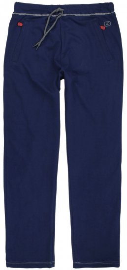 Adamo Markus Sweatpants with draw-cord Navy - Jogginghosen für herren - Jogginghosen für Herren in großen Größen