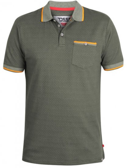 D555 Marshall Polo Khaki - Polo-shirts für herren - Polo-Shirts für Herren in großen Größen