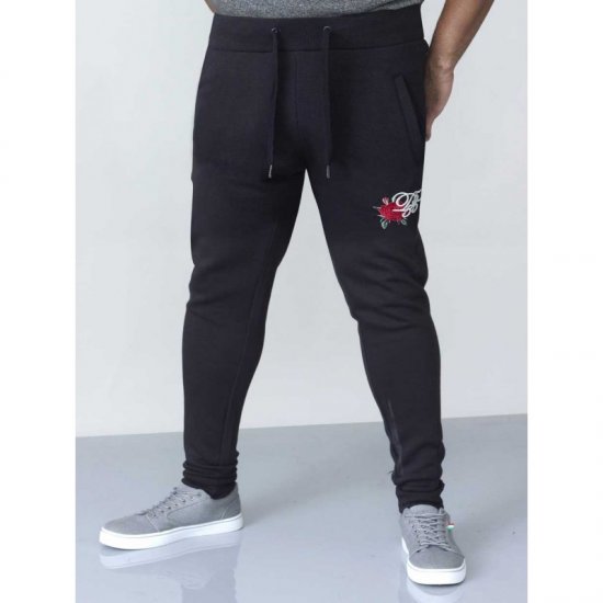 D555 Matt Fashion Sweatpants Black - Jogginghosen für herren - Jogginghosen für Herren in großen Größen