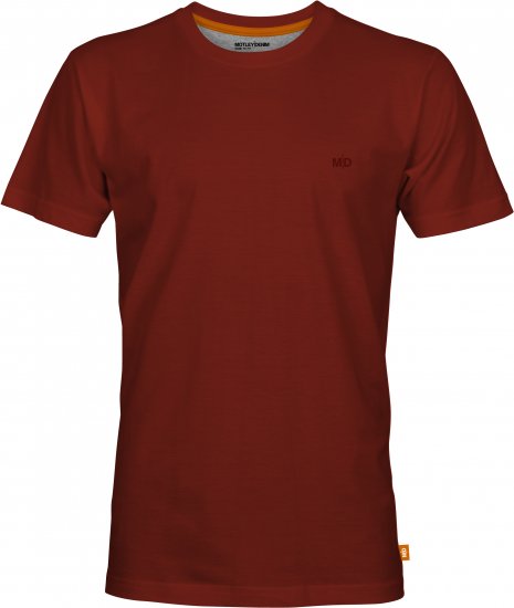 Motley Denim Malaga T-Shirt Red - Herren-T-Shirts - Herren-T-Shirts in großen Größen
