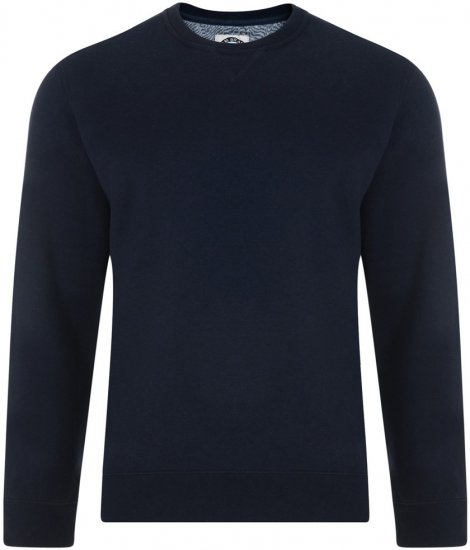 Kam Jeans 502 Sweatshirt Dunkelblau TALL - HERRENBEKLEIDUNG MT-6XLT - Langgrößen für Herren