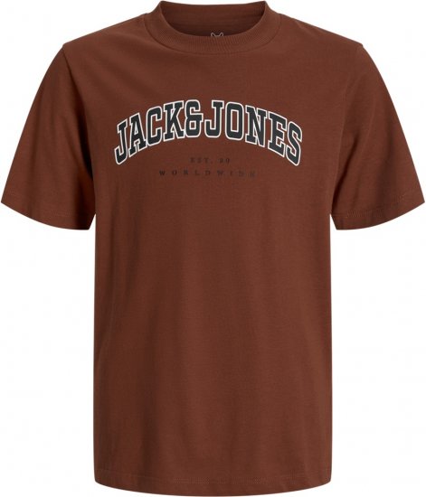 Jack & Jones Caleb Varsity T-Shirt Red - Herren-T-Shirts - Herren-T-Shirts in großen Größen