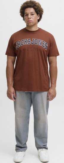 Jack & Jones Caleb Varsity T-Shirt Red - Herren-T-Shirts - Herren-T-Shirts in großen Größen