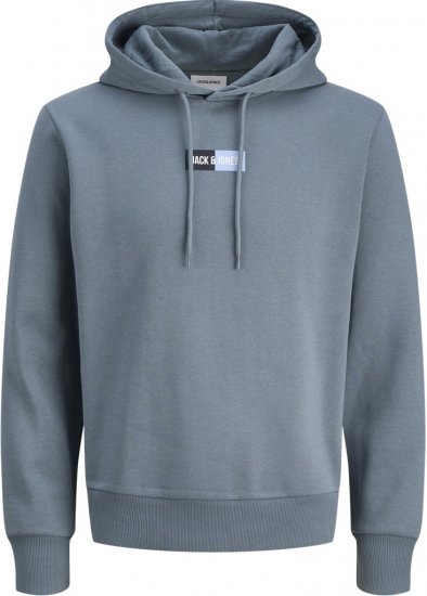 Jack & Jones Pan Hoodie Grey - Herren-sweater und -hoodies - Herren-Sweater und -Hoodies in großen Größen