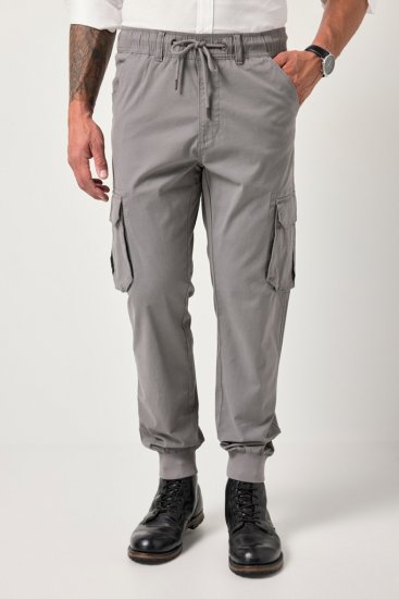 JP1880 Cargo Pants Flexnamic Modern Fit Grey - Herren-jeans & -hosen - Herren-Jeans & -Hosen in großen Größen