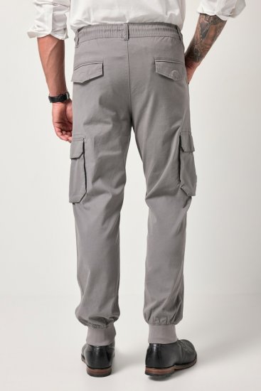 JP1880 Cargo Pants Flexnamic Modern Fit Grey - Herren-jeans & -hosen - Herren-Jeans & -Hosen in großen Größen