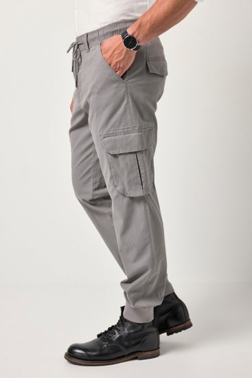 JP1880 Cargo Pants Flexnamic Modern Fit Grey - Herren-jeans & -hosen - Herren-Jeans & -Hosen in großen Größen