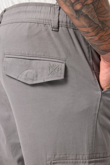 JP1880 Cargo Pants Flexnamic Modern Fit Grey - Herren-jeans & -hosen - Herren-Jeans & -Hosen in großen Größen
