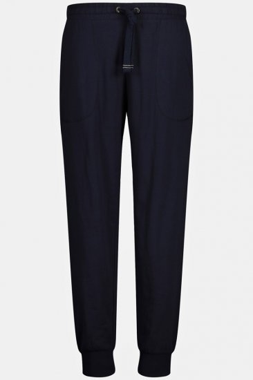 JP1880 Pyjamas Two-piece Long Sleeve and Long Trousers Navy - Herrenunterwäsche & bademode - Herrenunterwäsche & Bademode in großen Größen