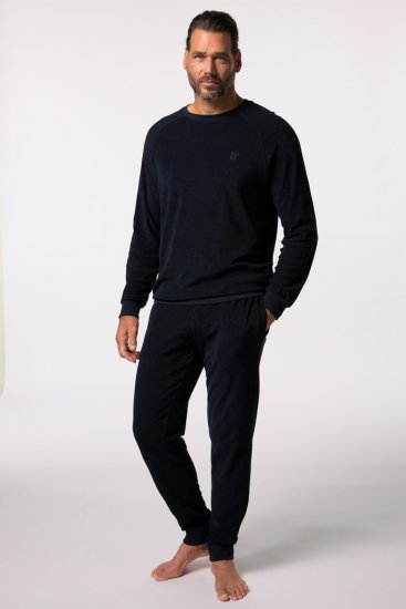 JP1880 Pyjamas Two-piece Belly Fit Dark Navy - Herrenunterwäsche & bademode - Herrenunterwäsche & Bademode in großen Größen