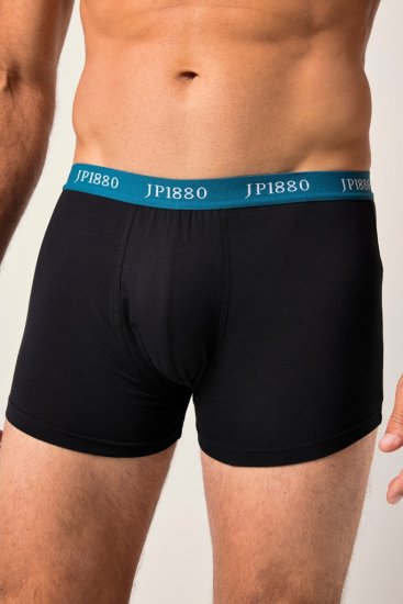JP1880 FLEXNAMIC OEKO-TEX Boxer Shorts 2-Pack Black - Herrenunterwäsche & bademode - Herrenunterwäsche & Bademode in großen Größen