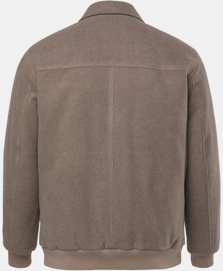 JP1880 Blouson Jacket Lightweight and Warm Brown - Herren jacken - Herren Jacken in großen Größen