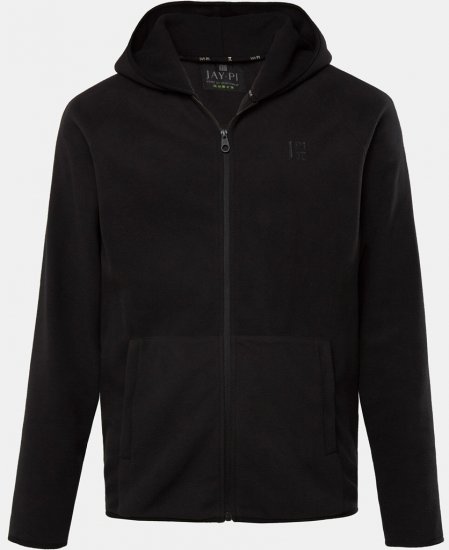 JAY-PI Ultra-light Fleece Jacket Black - Herren-sweater und -hoodies - Herren-Sweater und -Hoodies in großen Größen