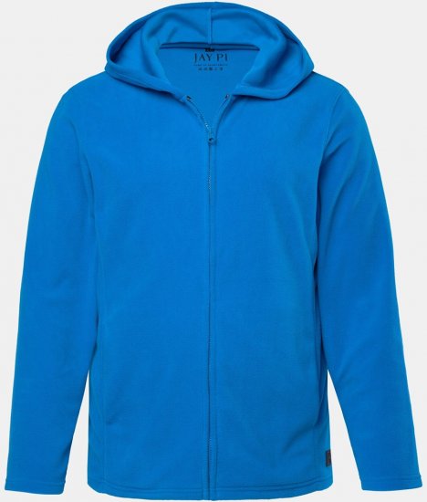JAY-PI Ultralight Fleece Hoodie Blue - Sportbekleidung & outdoor - Sportbekleidung in große größen für herren
