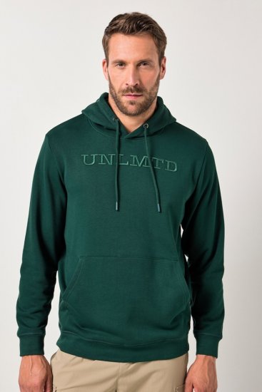 JAY-PI Hoodie UNLMTD Green - Herren-sweater und -hoodies - Herren-Sweater und -Hoodies in großen Größen
