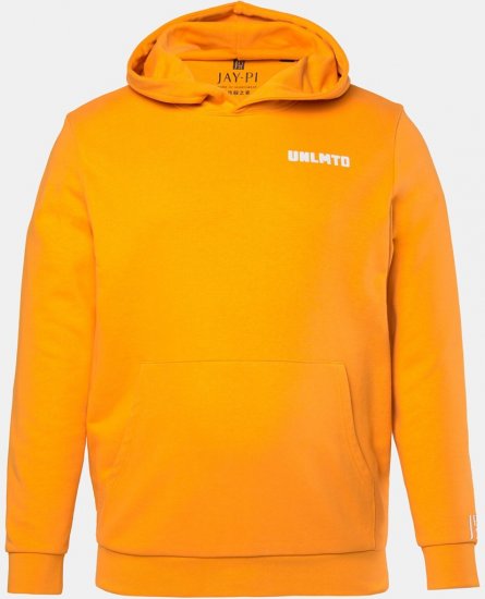 JAY-PI Hoodie UNLMTD Orange - Herren-sweater und -hoodies - Herren-Sweater und -Hoodies in großen Größen