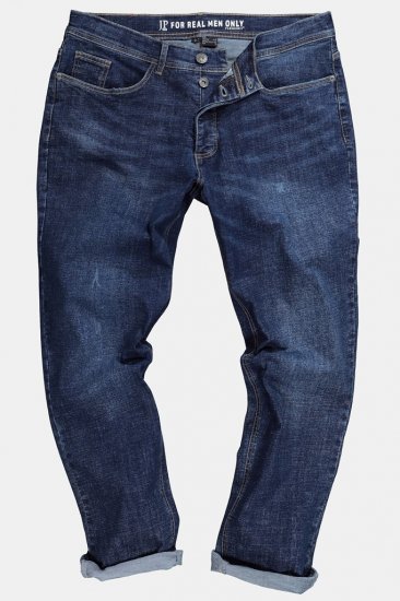 JP1880 FLEXNAMIC Jeans Tapered Loose Fit Dark Denim Blue - Herren-jeans & -hosen - Herren-Jeans & -Hosen in großen Größen