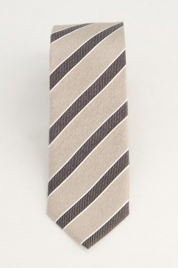 JP1880 Silk Tie Extra Long with Stripes - Accessoires - 