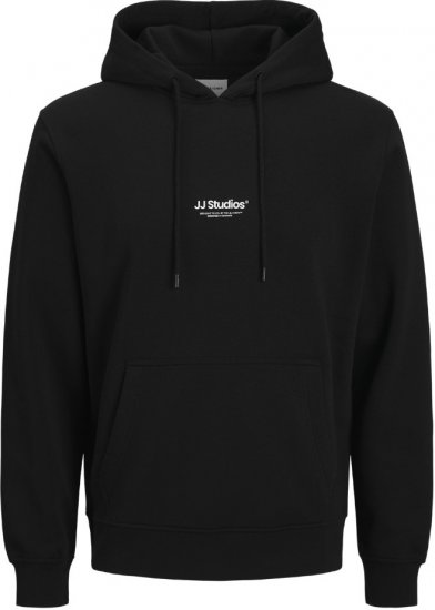 Jack & Jones Soho Hoodie Black - Herren-sweater und -hoodies - Herren-Sweater und -Hoodies in großen Größen