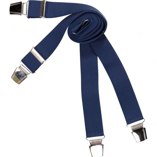 JP1880 Suspenders X-Shape Navy - Herrenkleidung - Herrenkleidung in großen Größen