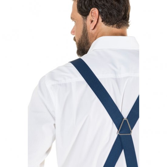 JP1880 Suspenders X-Shape Navy - Herrenkleidung - Herrenkleidung in großen Größen