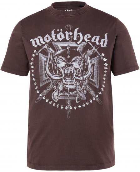 JP1880 Motörhead Soft Jersey Vintage T-Shirt Brown - Band-T-shirts - 
