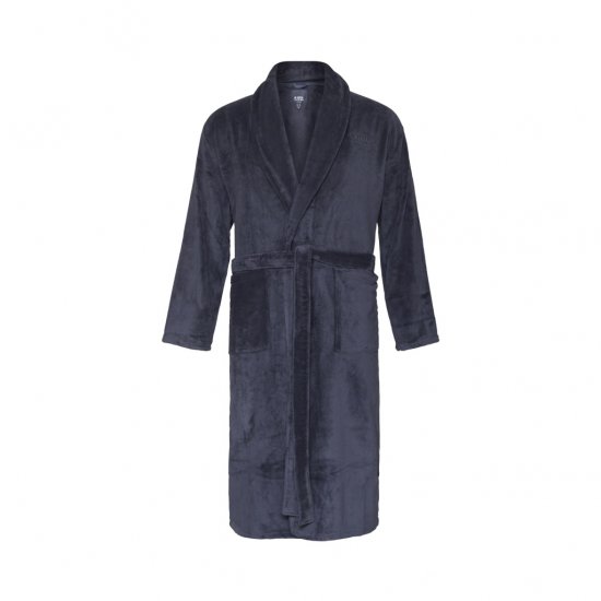 North Latitude Bathrobe Navy Blue - Bademäntel/hausmäntel/handtücher - Bademäntel Große Größen