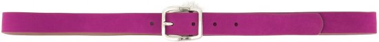 Ulla Popken Soft Suede Belt Purple - Damengürtel - 